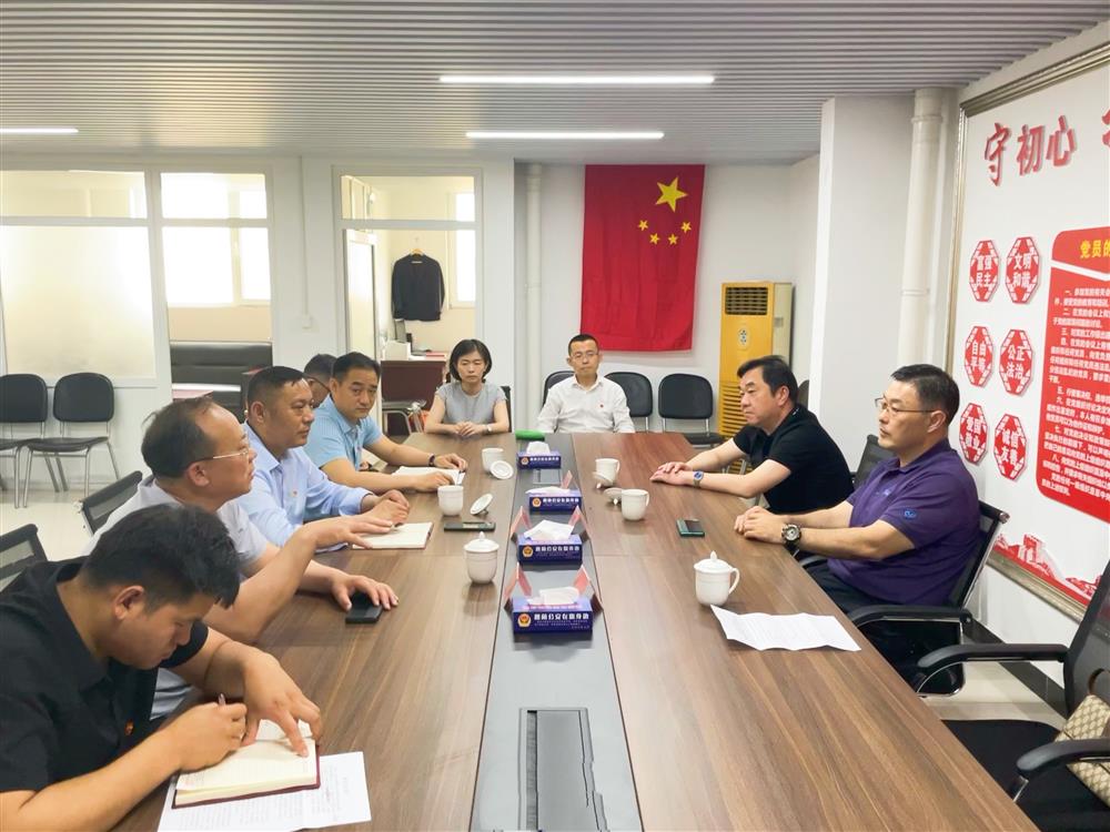 學黨史，辦實事 濟南產(chǎn)發(fā)集團到楚莊村黨支部走訪調(diào)研